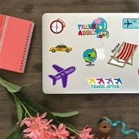 Logo nhãn dán hoạt hình